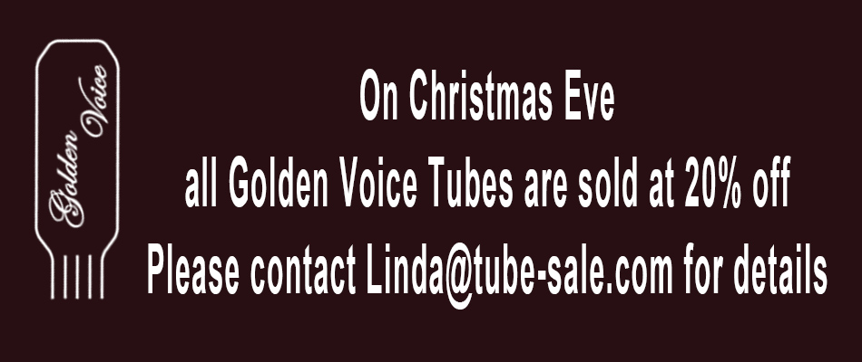 Golden Voice Tubes sale off